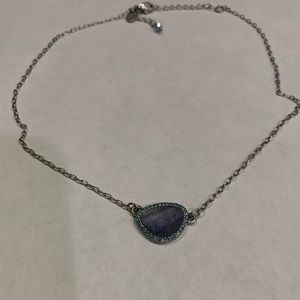 Blue stone Lia Sophia necklace